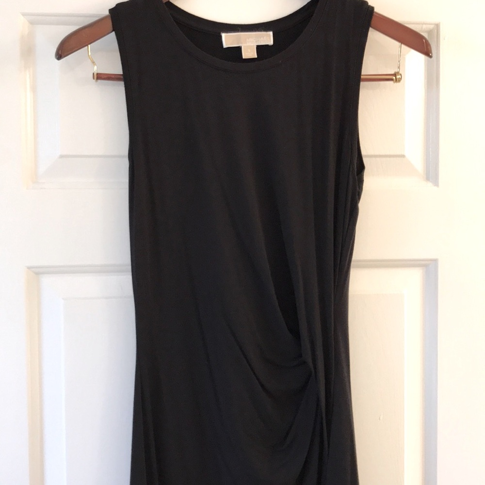MICHAEL KORS | sleeveless little black dress